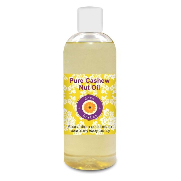Deve Herbes Pure Cashew Nut Oil (Anacardium occidentale) 100% Natural