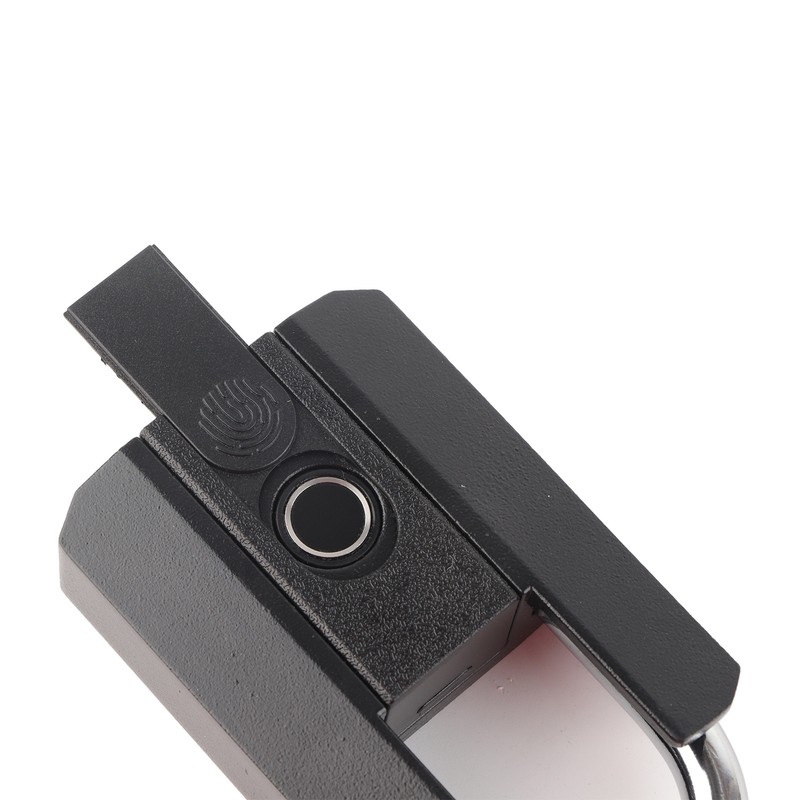 Fingerprint Padlock Waterproof Sensitive Rustproof Zinc Alloy Smart Electronic Padlock