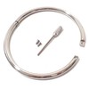 Cuffstore 19" Stainless Steel Slave Collar Locking Eternity Collar 24/7