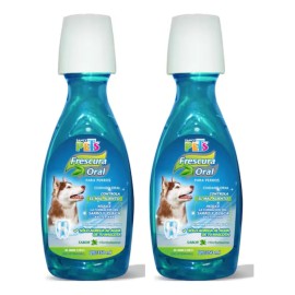 Enjuague Bucal Para Perro 2 Frascos De 350 Ml +** Regalo **