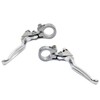 Dia-Compe SS6 Old School MTB Brake Lever Set (L+R), Silver,