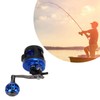 Metal Drum Fishing Reel 7+1BB 4.7:1 High Speed 6KG Maximum