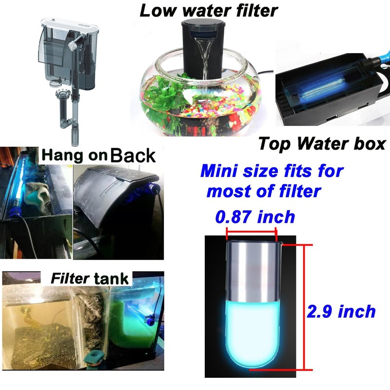 Aquarium UVC Clean Light Algae Clear Green Bloom Clean Fish