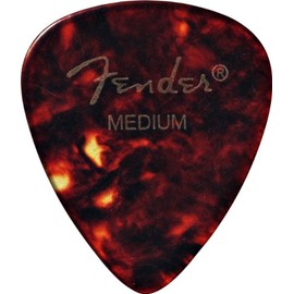 Fender 351 Medium Shape Classic Picks (12 Pack) for guitar, mandolin, and bass