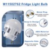 W11502762 W11254095 Freezer LED Light Bulb Compatible with Whirlpool Amana