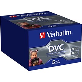 Verbatim Digital Video Cassette (Pack of 5)