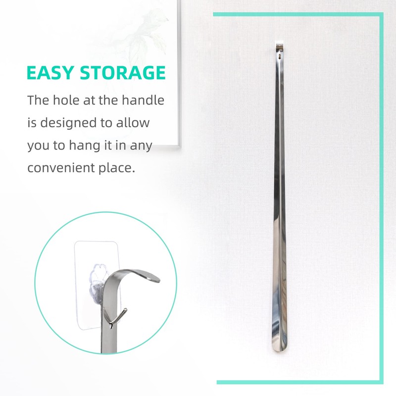 31.5" Long Shoe Horn, Shoe Horn Long Handle for Seniors,