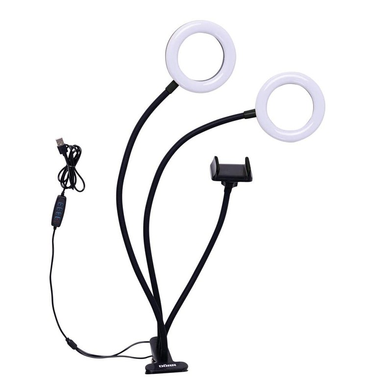 DÖRR SLR-12 Bi-Colour LED Selfie Ring Light Pack of 2