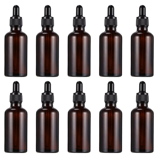 Beaupretty Pipette Bottles for Essential Oils 20 ml Empty Tincture Bottles Glass Dropper Bottles Clear Boston Round Bottle with Glass Pipette 7 Pieces 1, As Shown