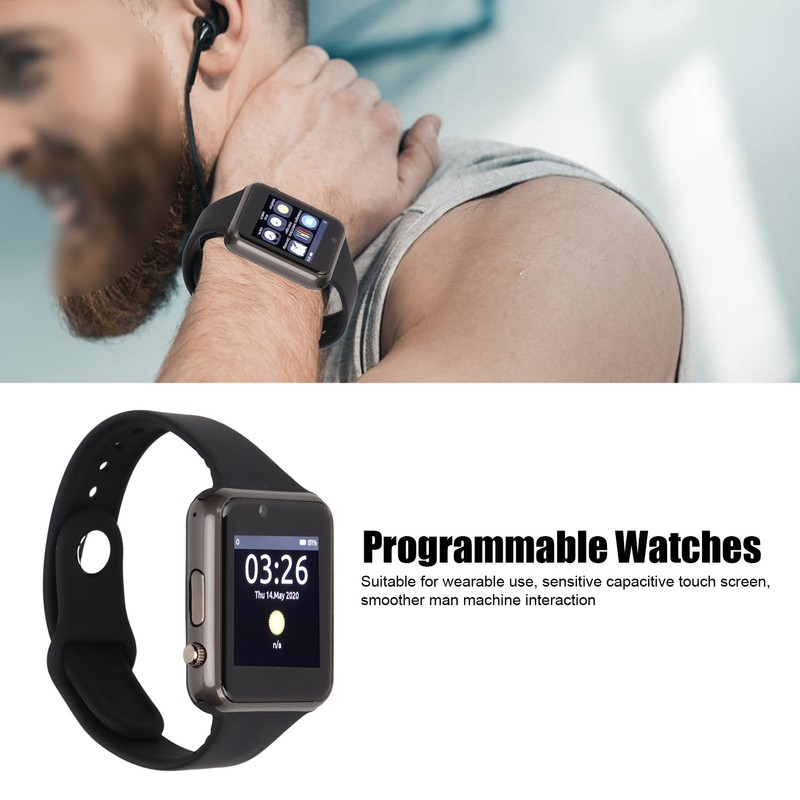 V2 GPS Module Smartwatch IPS 1.54in Touch Screen Watch ESP32