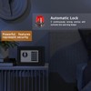 PATRON Small Safe Box for Money with Code and Keys，Solid