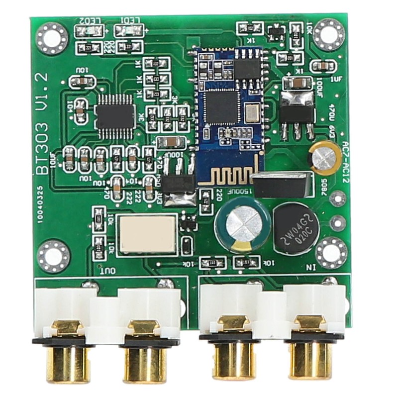 Bluetooth 5.0 Decoder Board Adapter Converter Module AC6‑12V/DC7‑15V