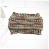 COLLBATH Woolen Yarn Headband Fashion Thicken Hat Ponytail Hat Empty