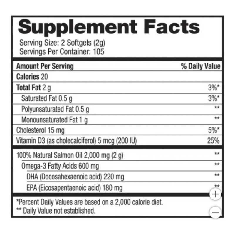 Omega -3 Pure Alaska 1000 mg C/ 210 cápsulas -