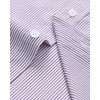 Alimens & Gentle Men's Striped Dress Shirt Button Down Regular
