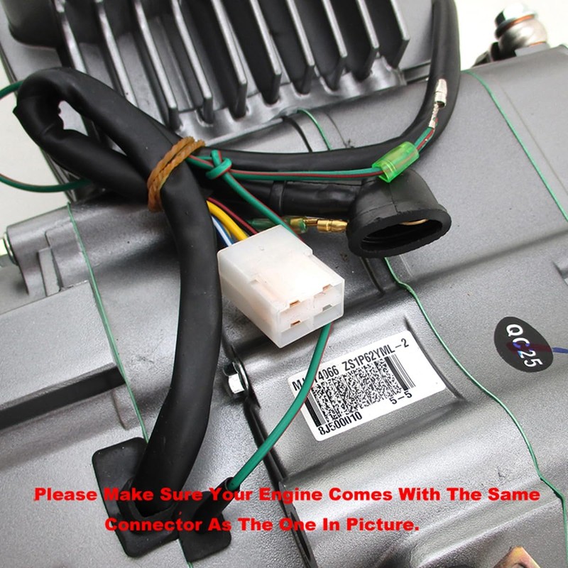 Ouyunou ZS 190cc Wiring Harness Loom Voltage Regulator Rectifier On