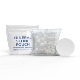 Mineral Stone Pouch Replacement Filter - Mineral Maker Magnesium Alkaline Mineral Water 99.9% Pure Natural pH Water Premium Quality 2pcs