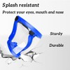 Bojueshaw Anti-Fog Full Face Shield with Adjustable Strap,Reusable HD Clear