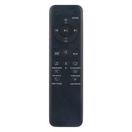 VQB1760J Replace Remote Control fit for JBL Bar 2.1 Deep Bass Soundbar, Bar 3.1 Soundbar, Bar 5.1 Soundbar JBL2GBAR21DBBLKAM