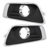 1pair Fog Light Cover Grille Bezel Left Right Fog Light