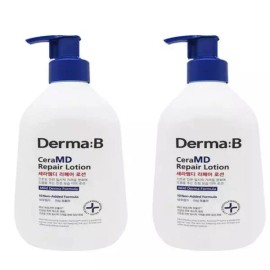 Dermabi 더마비 세라엠디 리페어 로션 무향 400ml, 2개(SH) Dermabee Ceramidi Repair Lotion Unscented 400ml, 2 Pieces (SH)
