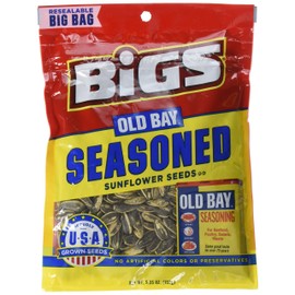 BIGS Old Bay Seasoned Sunflower Seeds, Catch of the Day, 64.2 Ounce