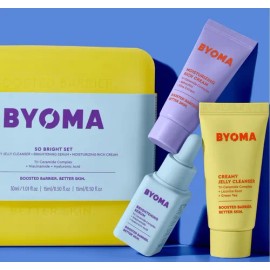 Kit Skincare Limpiador Crema Serum 3pzs Cuidado Facial Byoma                                                                                          