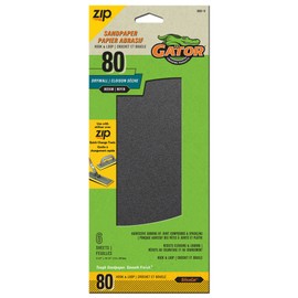 Gator Drywall Hook & Loop Precut Sanding Sheets, 80 Grit