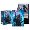 Katomula 100 MTG Card Sleeves with 100 Inner Sleeve, Textured
