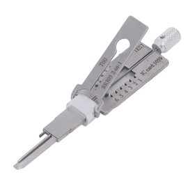 2 in 1 Decoder Tool Hook and Pickup Set Stainless Steel Hand Decoding Tool for Civilian and Professional Use SS305