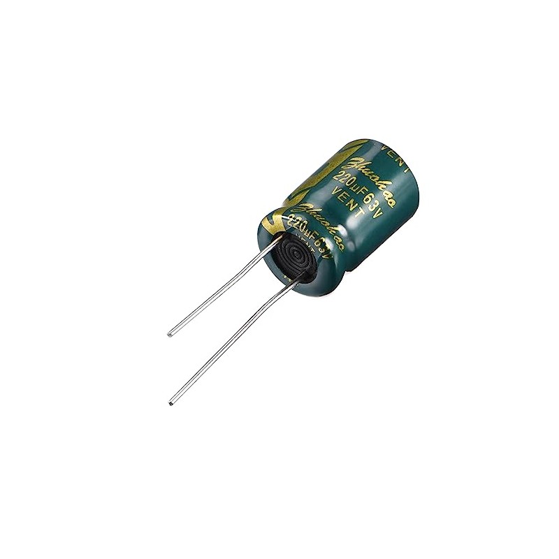 YOKIVE 10 Pcs Aluminum Electrolytic Capacitor, Radial Leads High Frequency