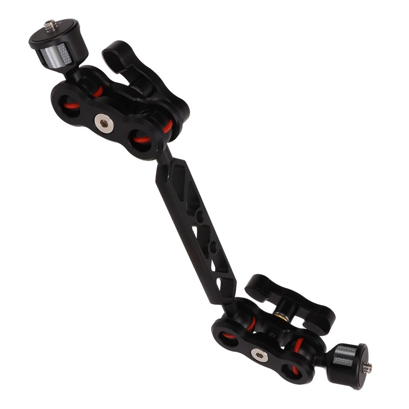 Articulating Arm Aluminum Alloy 11in Lengthened Adjustable Articulating Ballhead Extension