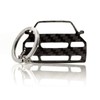 BlackStuff Carbon Fibre Keyring Compatible with A3 S3 8L 1996-2003,