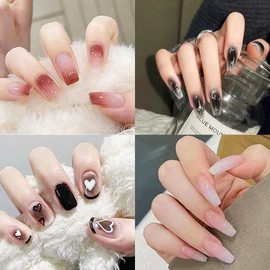 Collection of 56 types of nail tips for attaching nail tips - LM-001 / 모음전 네일 56종 네일팁 붙이는 - LM-001