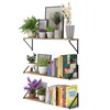 Wallniture Bora 36 Inch Large Floating Shelves for Wall Storage,
