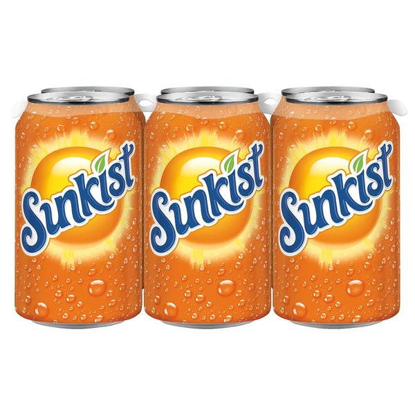 Sunkist Soda Fluid Ounce, orange, 288 Fl Oz