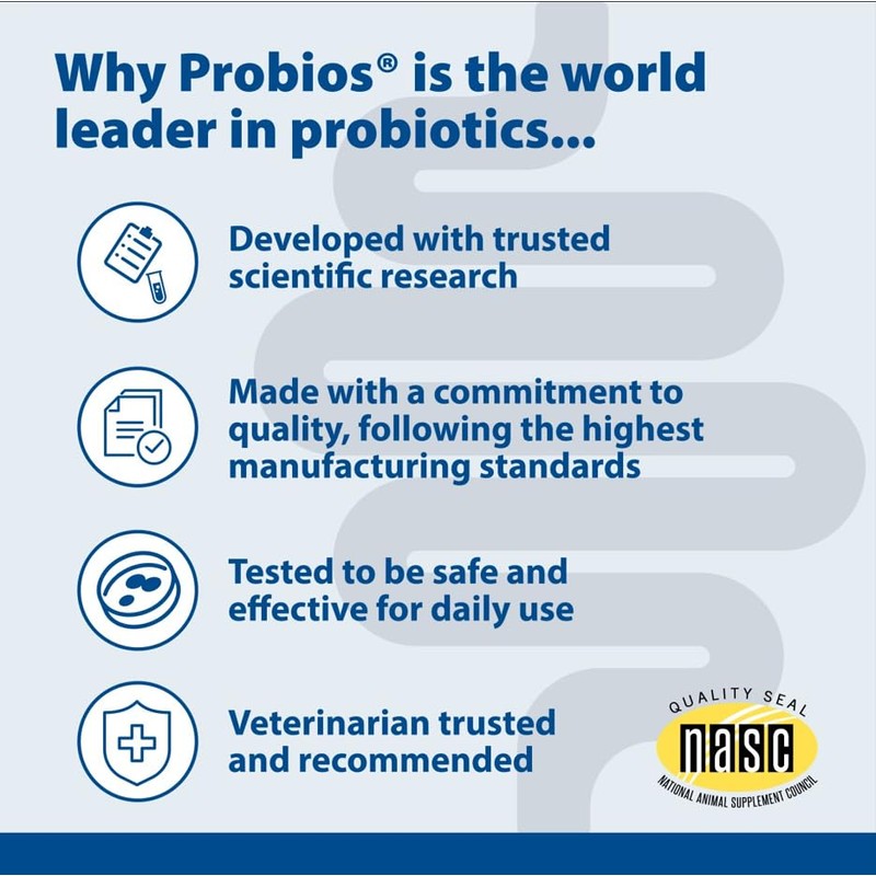 Probios for Dogs Soft Chews, Probiotics for Dogs, Daily Supplement
