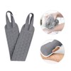 Yuka Washing, Rubber Back Scrub, Mud Gloves, Avalanched, Double-sided Use,
