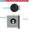2 Pack Boat Slam Latch 2" Zinc Alloy RV Flush