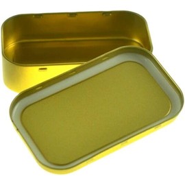 Generic 1oz Unhinged Tobacco Tin Pill Bait Baccy Stash Coins Crystals (Smiles) (TS212)