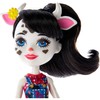 Enchantimals GJX44 Cambrie Cow Doll with Ricotta & Family