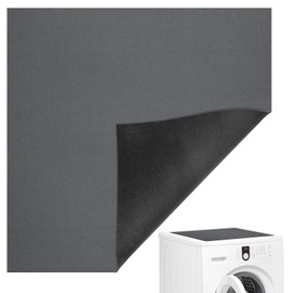Tabletop Washing Machine Cover, Non-Slip, 60 x 60 cm, Washing Machine Cover, Grey Washing Machine Cover, Washing Machine Cover for Washing Machine, Ashine, Refrigerator, Dryer