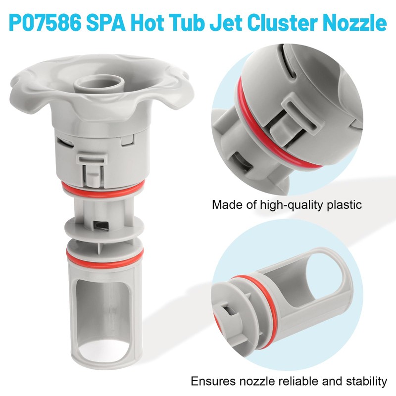 XT P07586 Hot Tub Jet Cluster Nozzle, for Lay-Z-SPA Inflatable