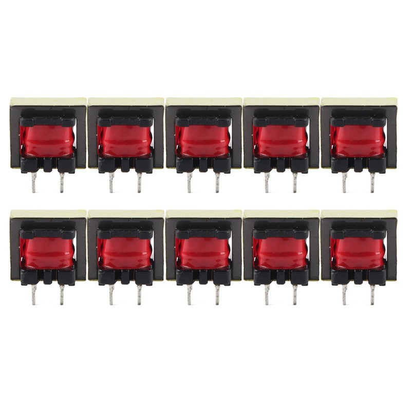 10 Piece Audio Transformer 1300: 8 Ohm EE14 Single Phase