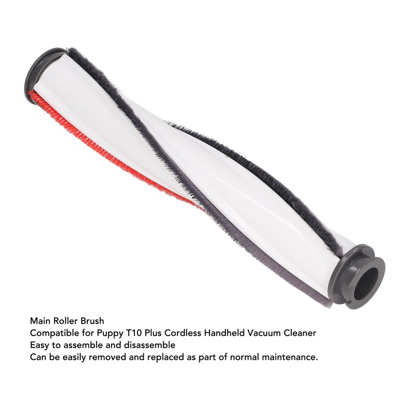 Main Roller Brush for Puppy T10 Plus Cordless Handheld Vacuum
