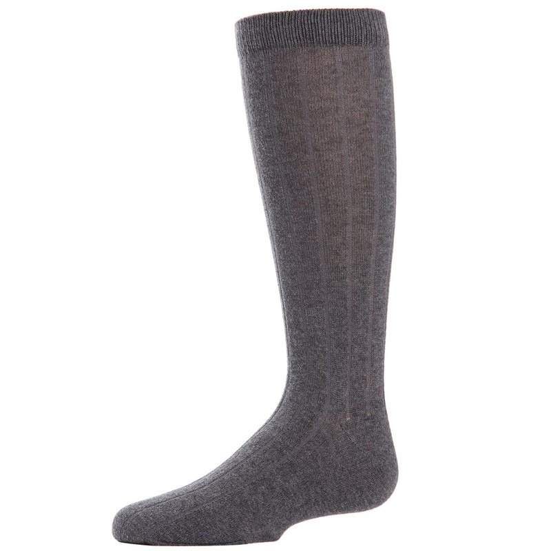 MeMoi Boy's 3 Pair Pack Basic Cotton Blend Ribbed Crew