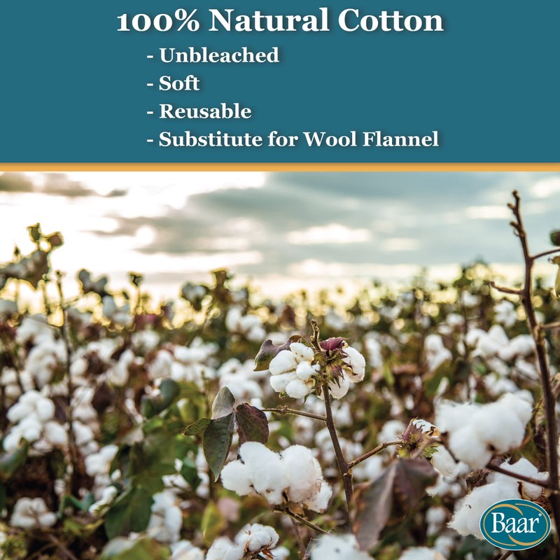 Baar Cotton Flannel Castor Oil Pack