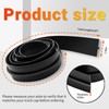 6.5 FT Truck Cap Rubber Weather Seal with T-Channel,Double Leaf