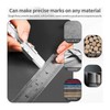 Jidyllic Flat Soapstone Holder with 18 Flat Professional Soapstone Pens