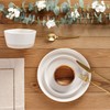 S & Co. Dinnerset 12PC Stoneware 2 Tone Cream